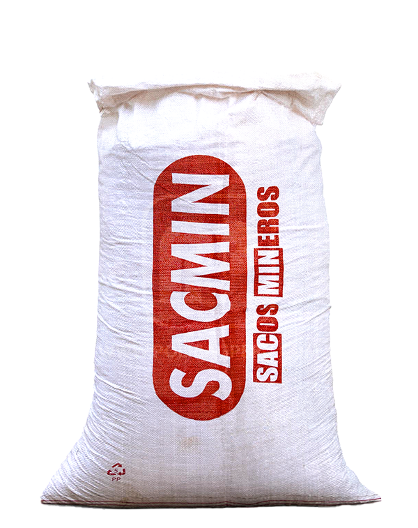 Saco sacmin blanco, saco sacmin amarillo, saco minero