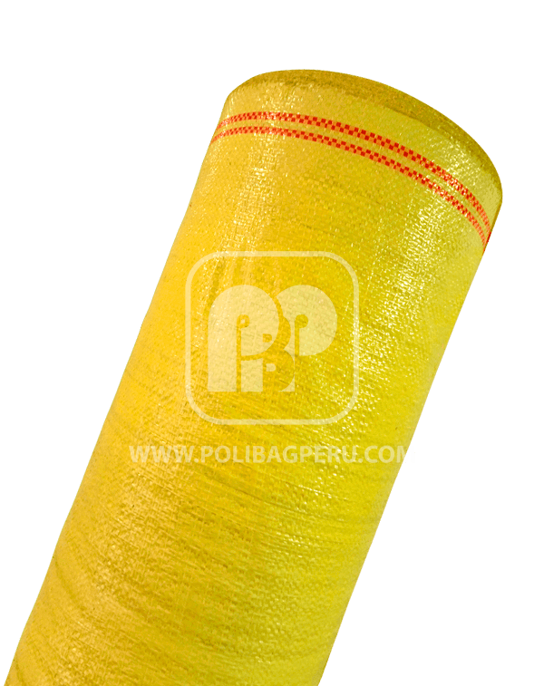 Tela arpillera amarillo