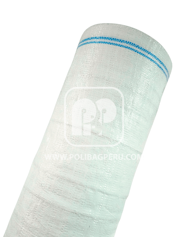Tela arpillera azul